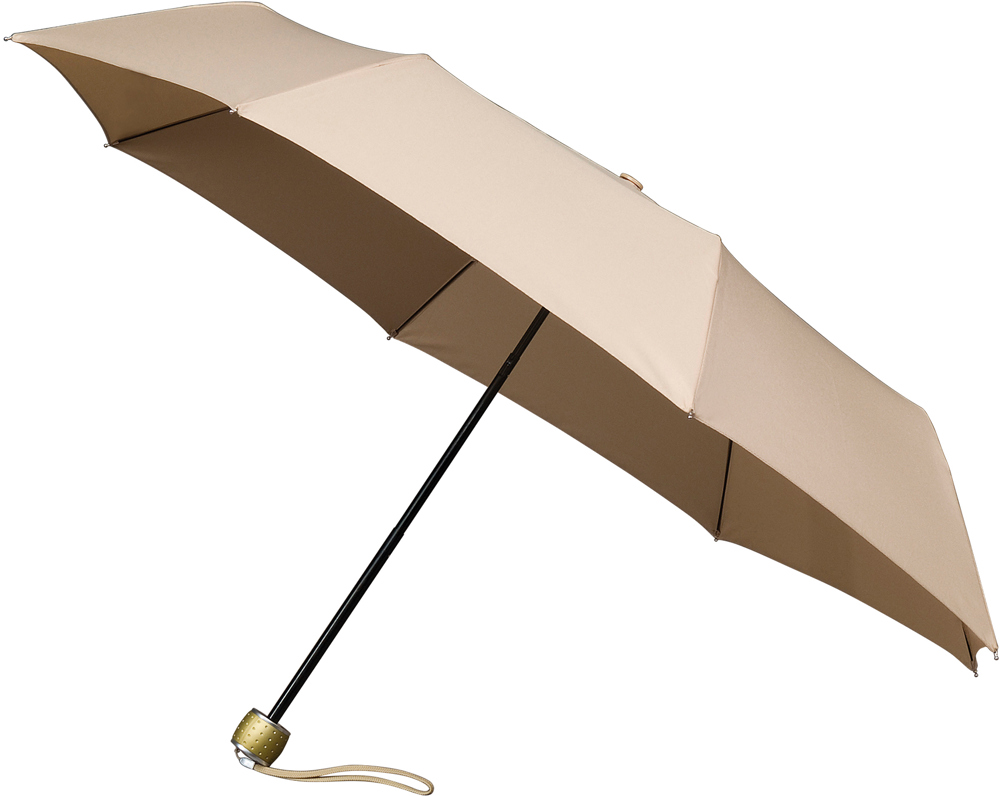 MINIMAX - Opvouwbaar - Handopening - Windproof - 100 cm - Beige (± PMS 466C)