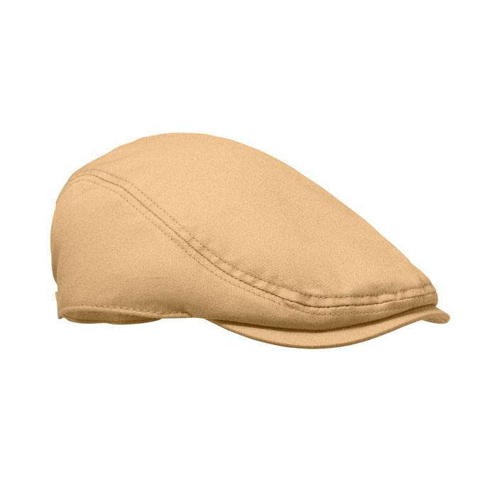 FLAT PEAK - Newsboy platte pet 235g/m² - Khaki