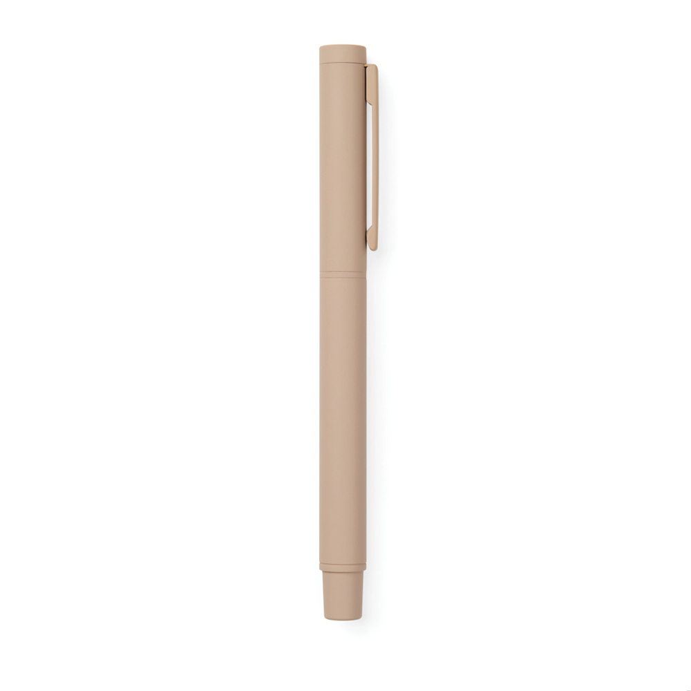 VINGA Baltimore RCS recycled RVS pen - greige (± PMS 7530)