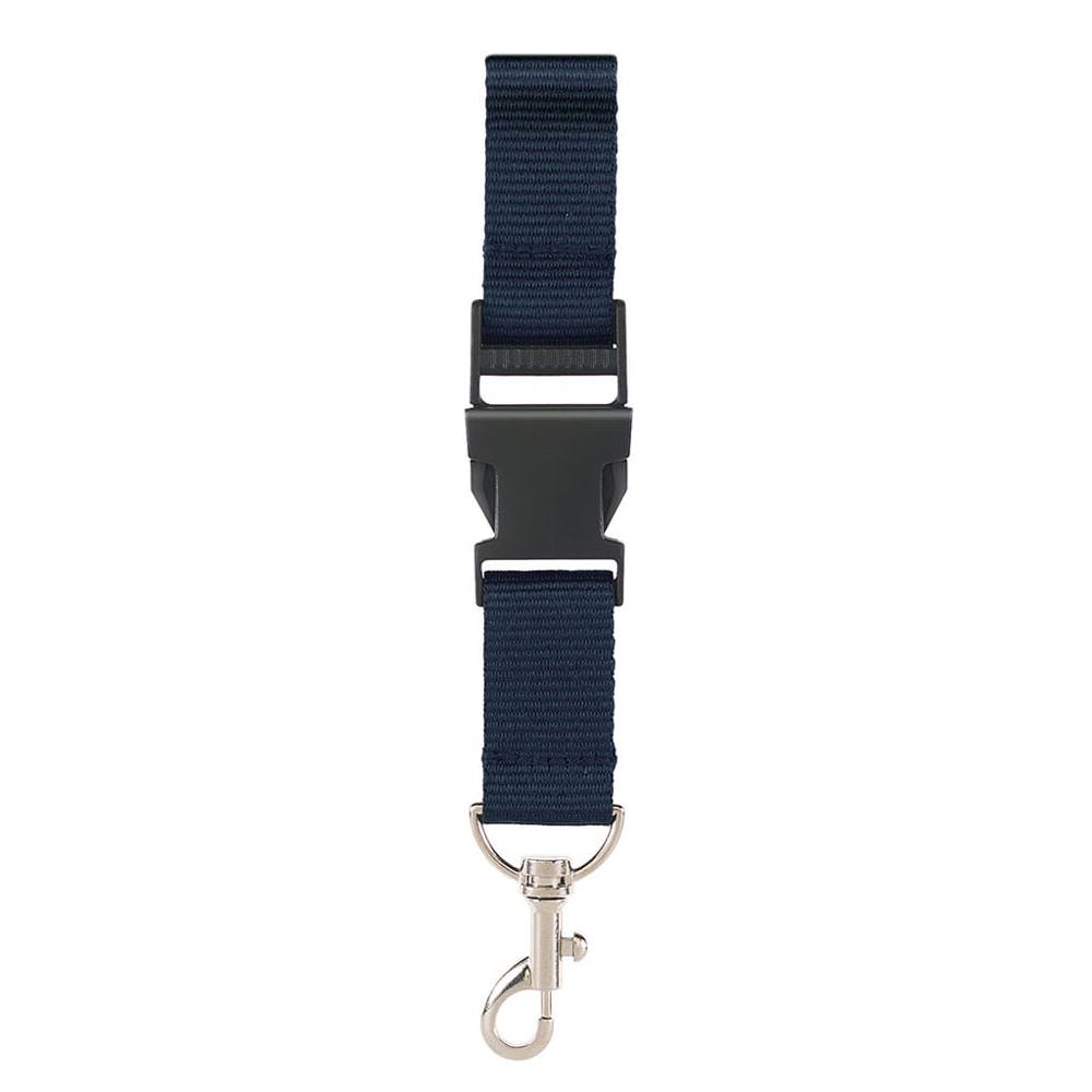 Neklint 2,5 cm met safetybreak - Navy (PMS 533c) / Navy