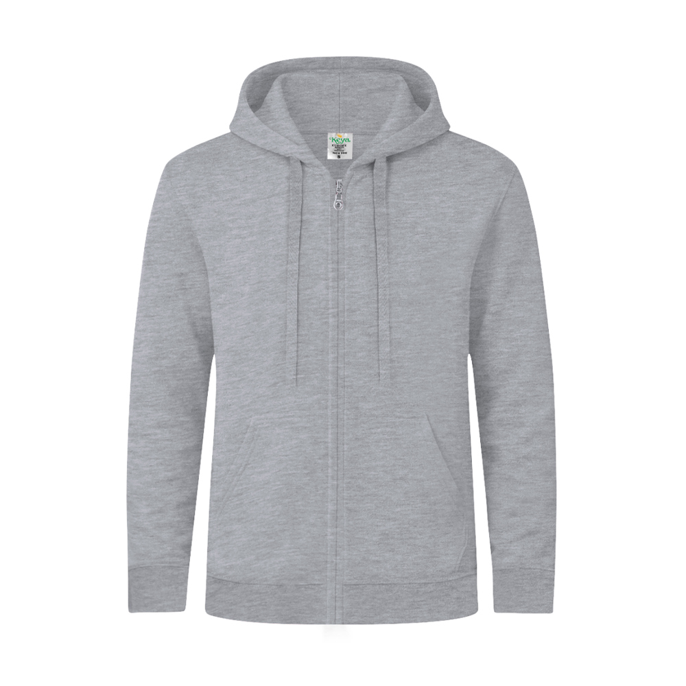 Volwassene Hooded + Rits Sweatshirt "keya" SWZ280 - GRI