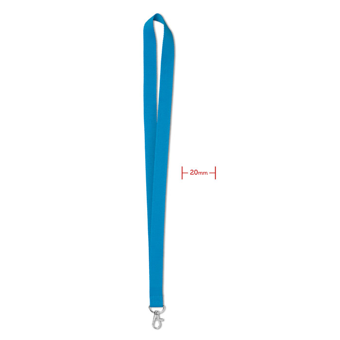 SIMPLE LANY - Lanyard 20 mm - Turquoise