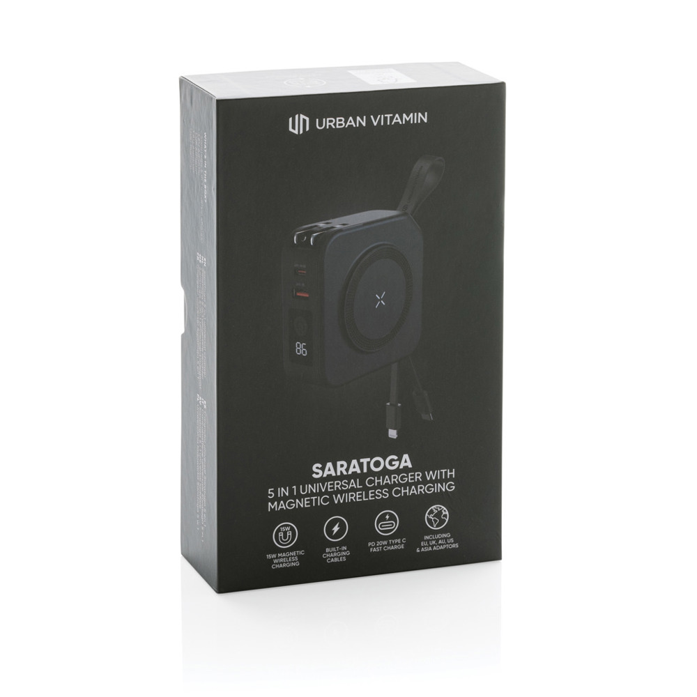 Urban Vitamin Saratoga 5-in-1 universele lader