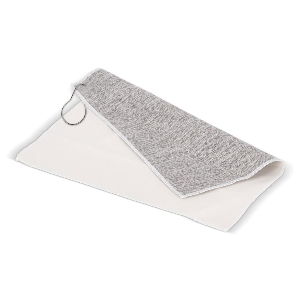 Sneldrogende golfhanddoek met haak R-PET 30 x 30 cm sublimatie