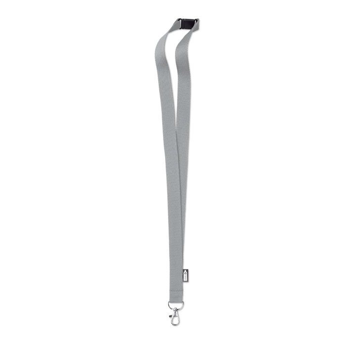 LANY RPET - RPET Lanyard - Grijs