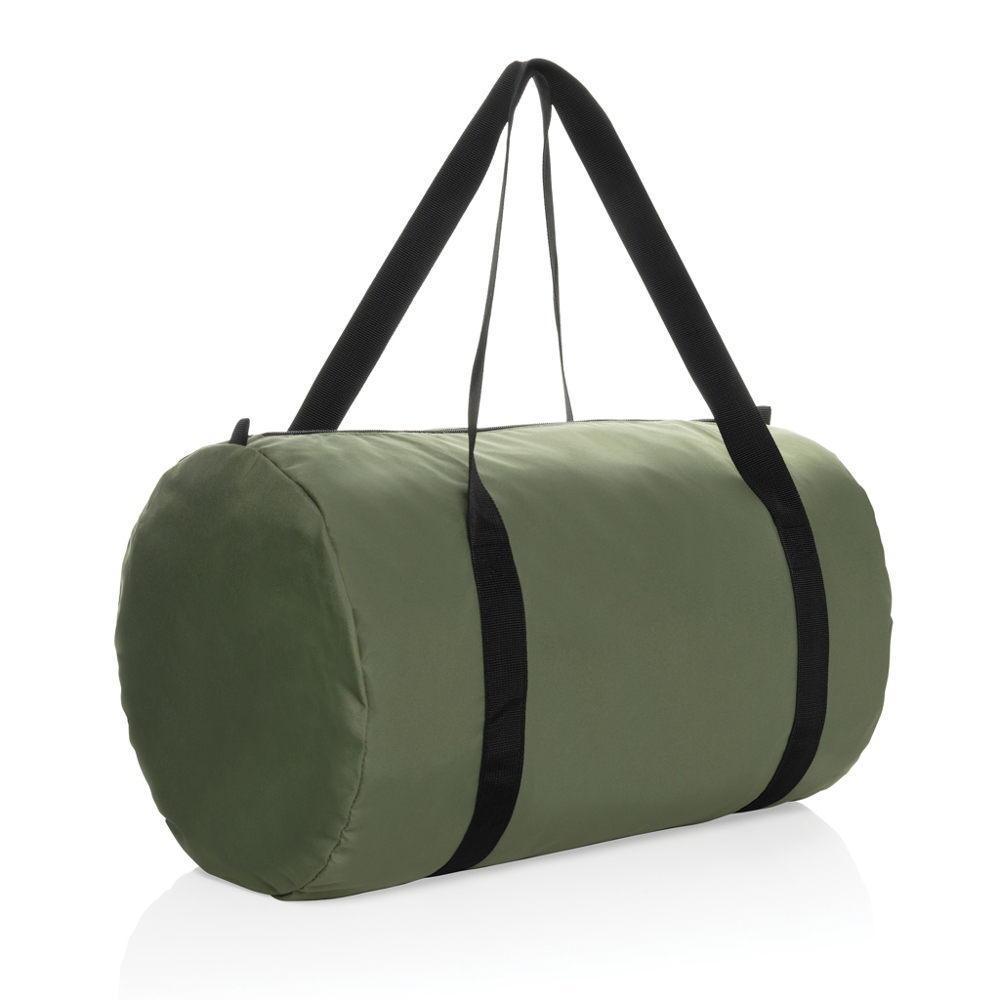Dillon AWARE™ RPET opvouwbare sporttas - groen (± PMS 18-0529 TCX)