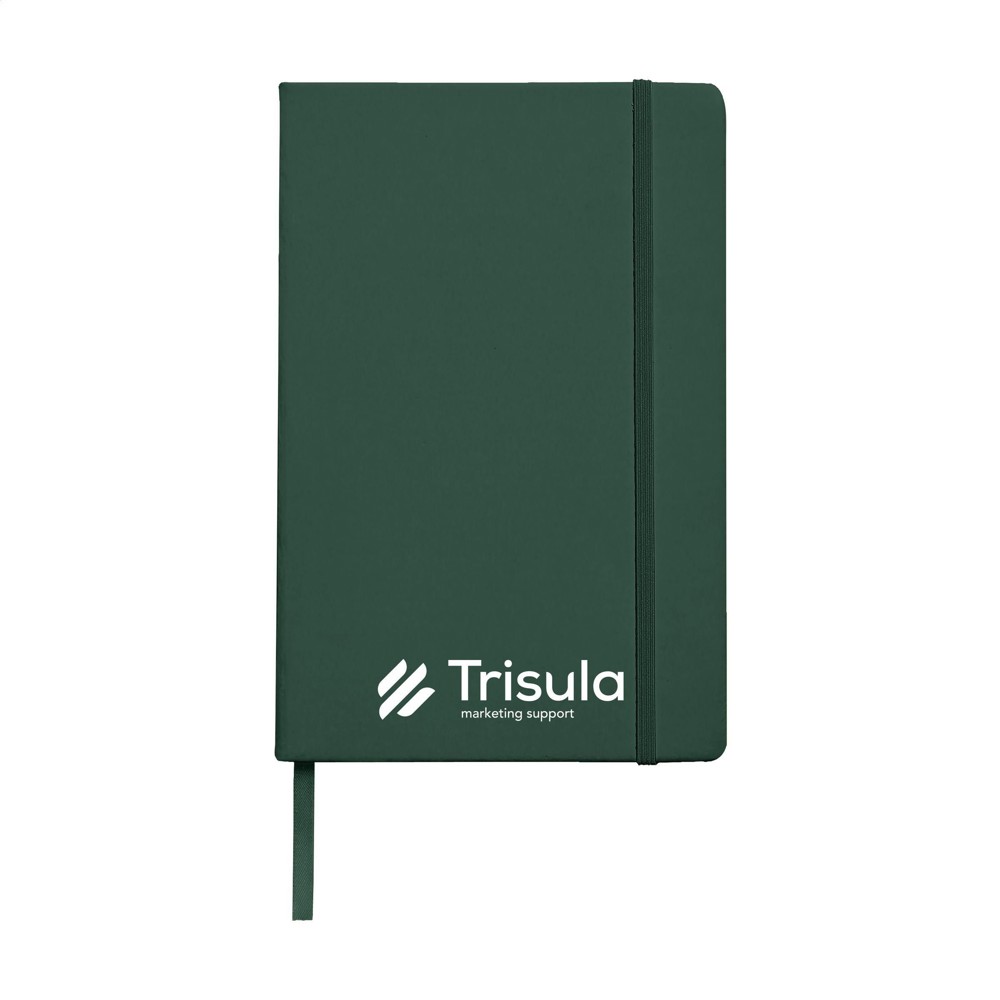Note Notebook A5 notitieboek - groen (± PMS 343C)