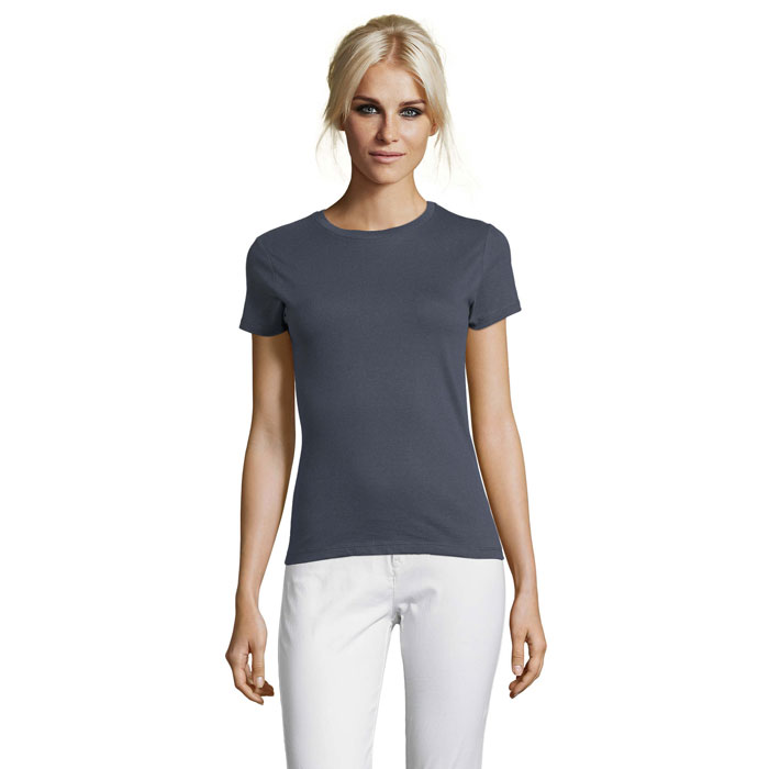REGENT WOMEN - REGENT dames t-shirt 150g - Muisgrijs