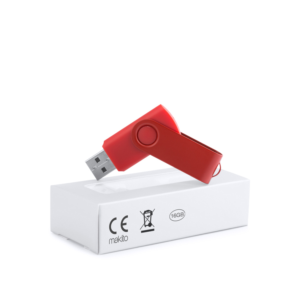 USB Memory Survet 16Gb - ROJ