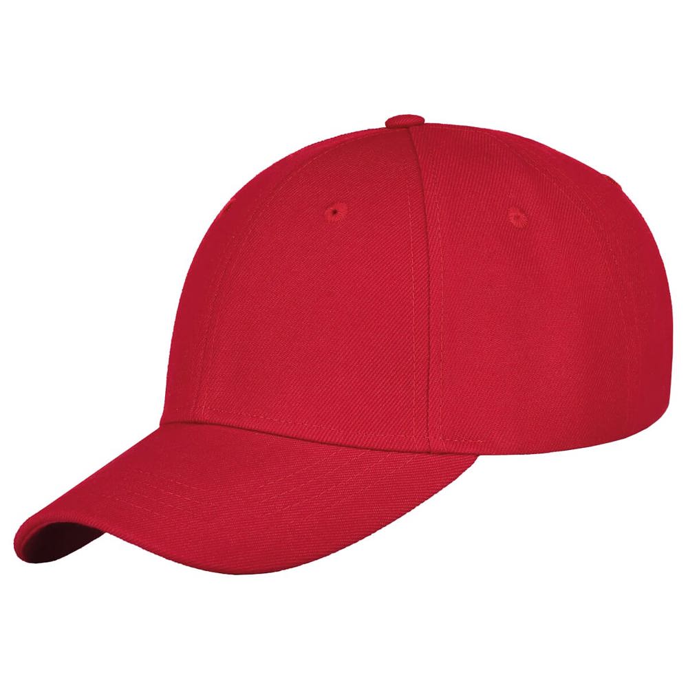 Medium profile cap - Retail - Rood (PMS 199c) / Rood
