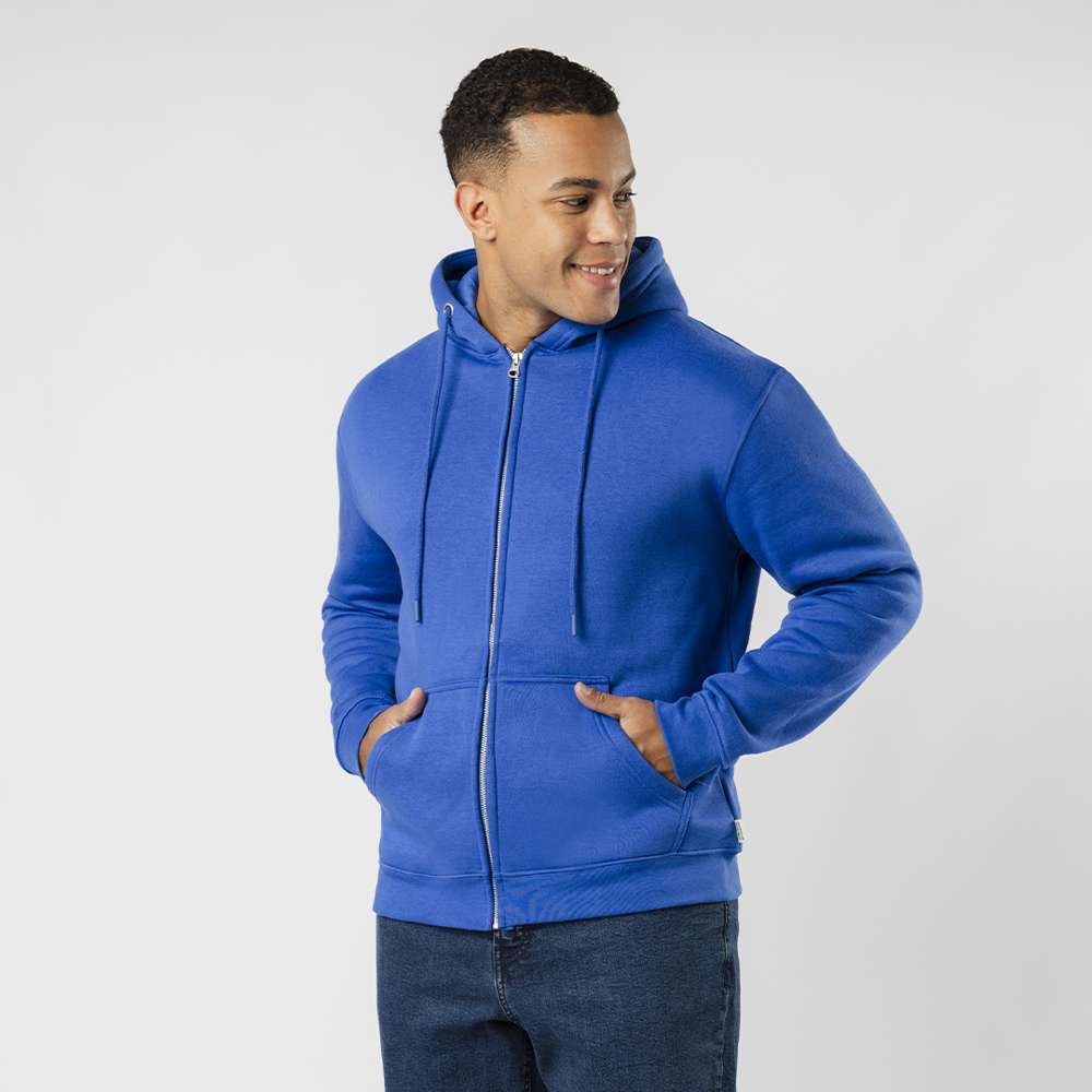 Volwassene Hooded + Rits Sweatshirt Walder