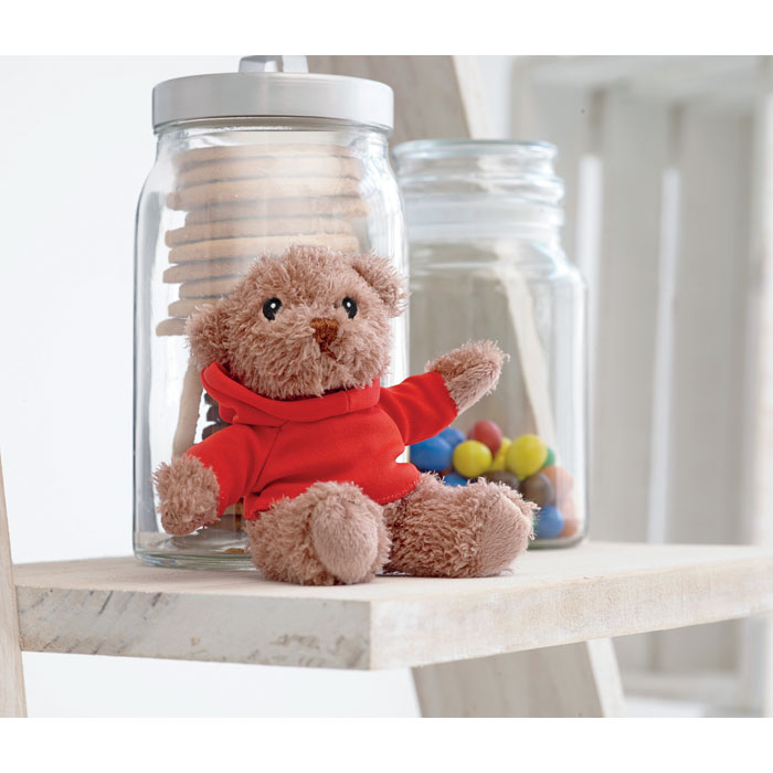 JOHNNY - Teddybeer met sweatshirt