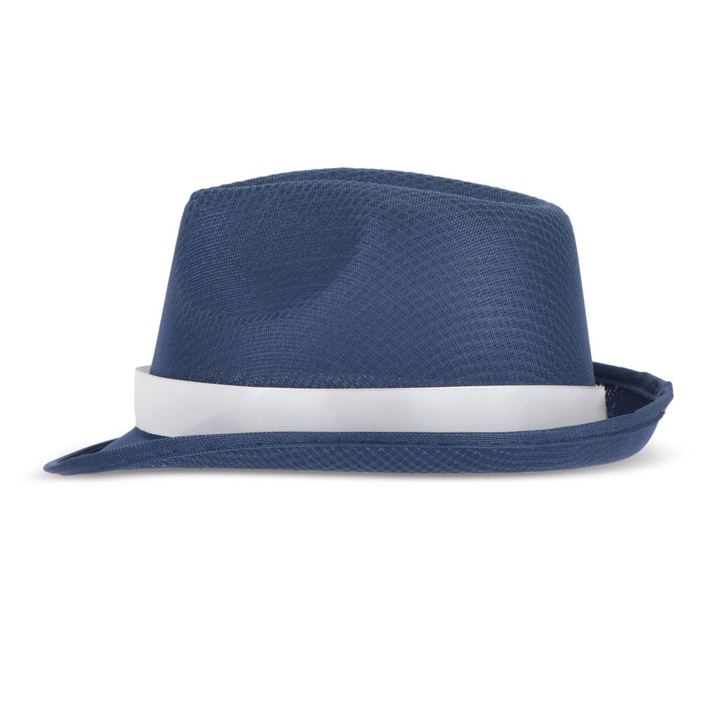 Polyester hoed met band
