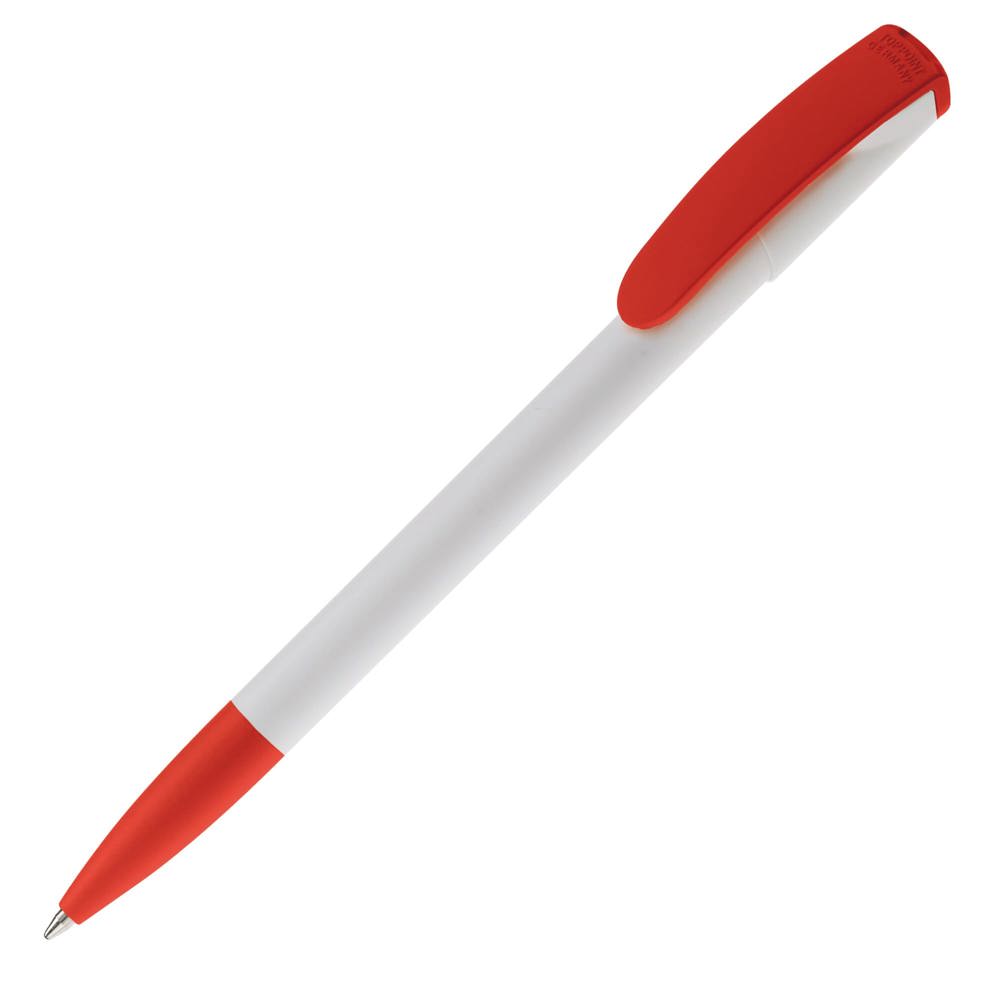 Balpen Deniro hardcolour - Wit / Rood