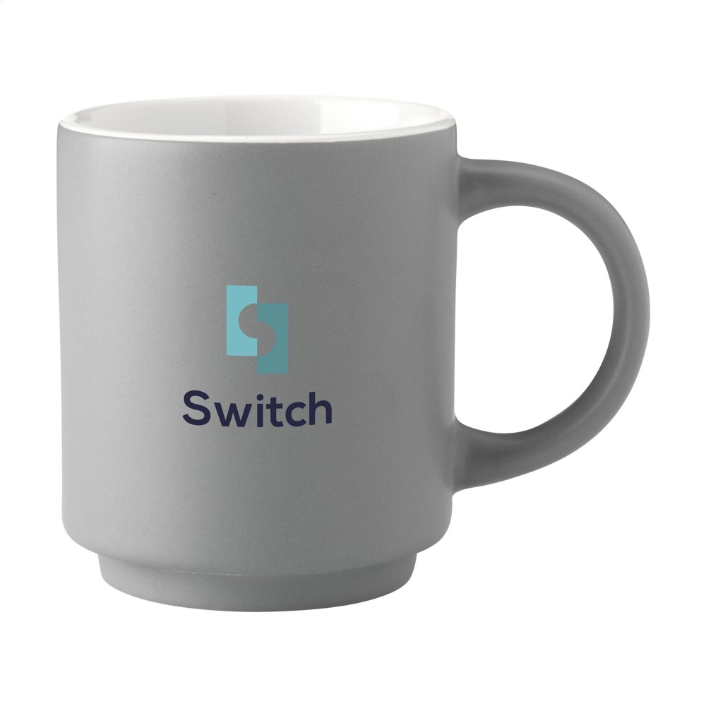 Stack Mug 180 ml - grijs (± PMS 424C)