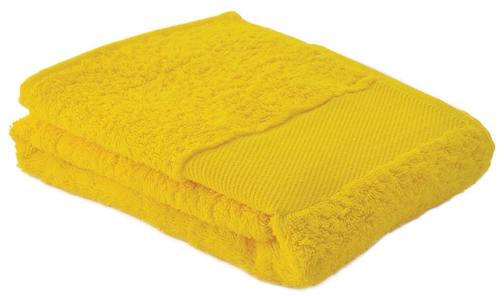 Sophie Muval sporthanddoek 130x30 cm, 450 gr/m² - Geel (PMS 101c) / Geel