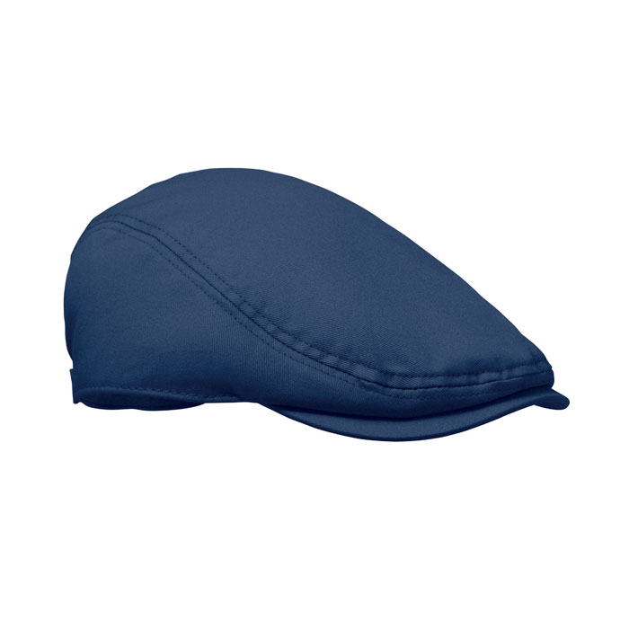 FLAT PEAK - Newsboy platte pet 235g/m² - Blauw