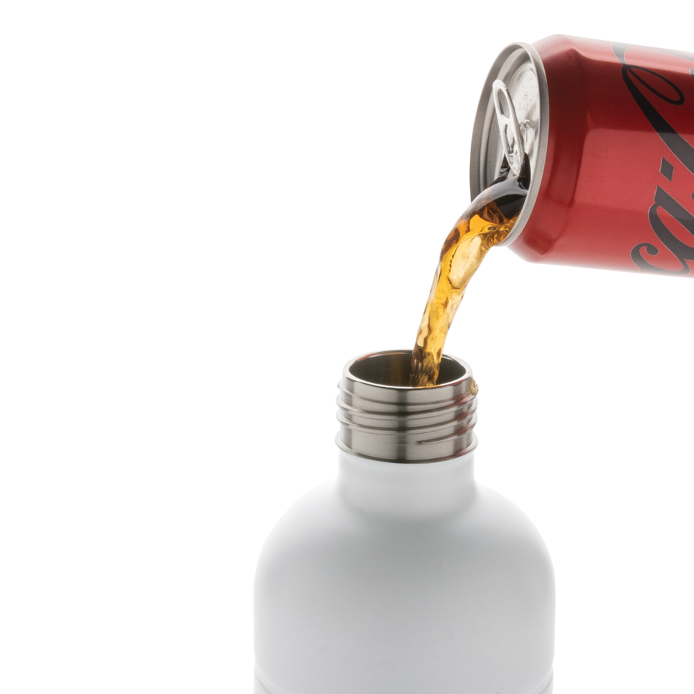 Soda RCS gecertificeerde gerecycled rvs drinkfles