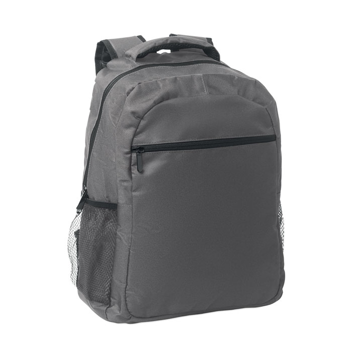 PUTER / TOPPER - 15 inch laptop rugzak - Steengrijs