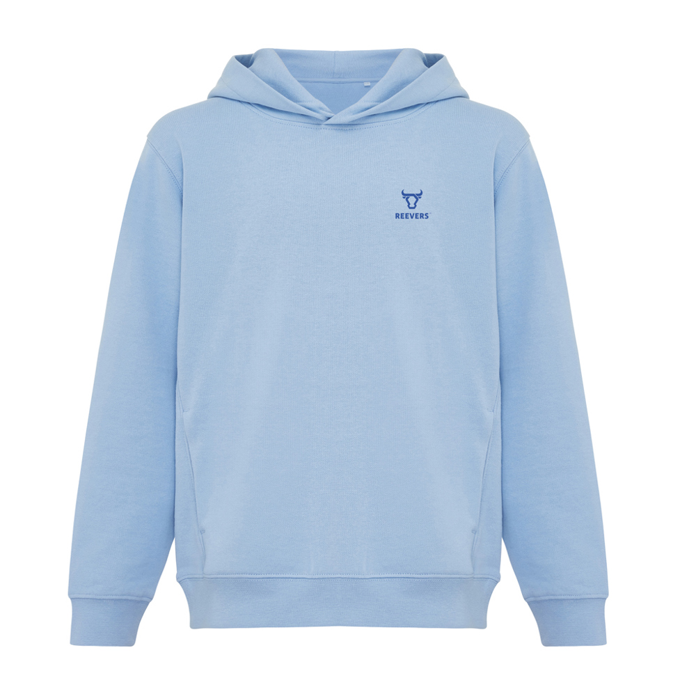 IQONIQ Yengo kids recycled katoen hoodie met steekzakken
