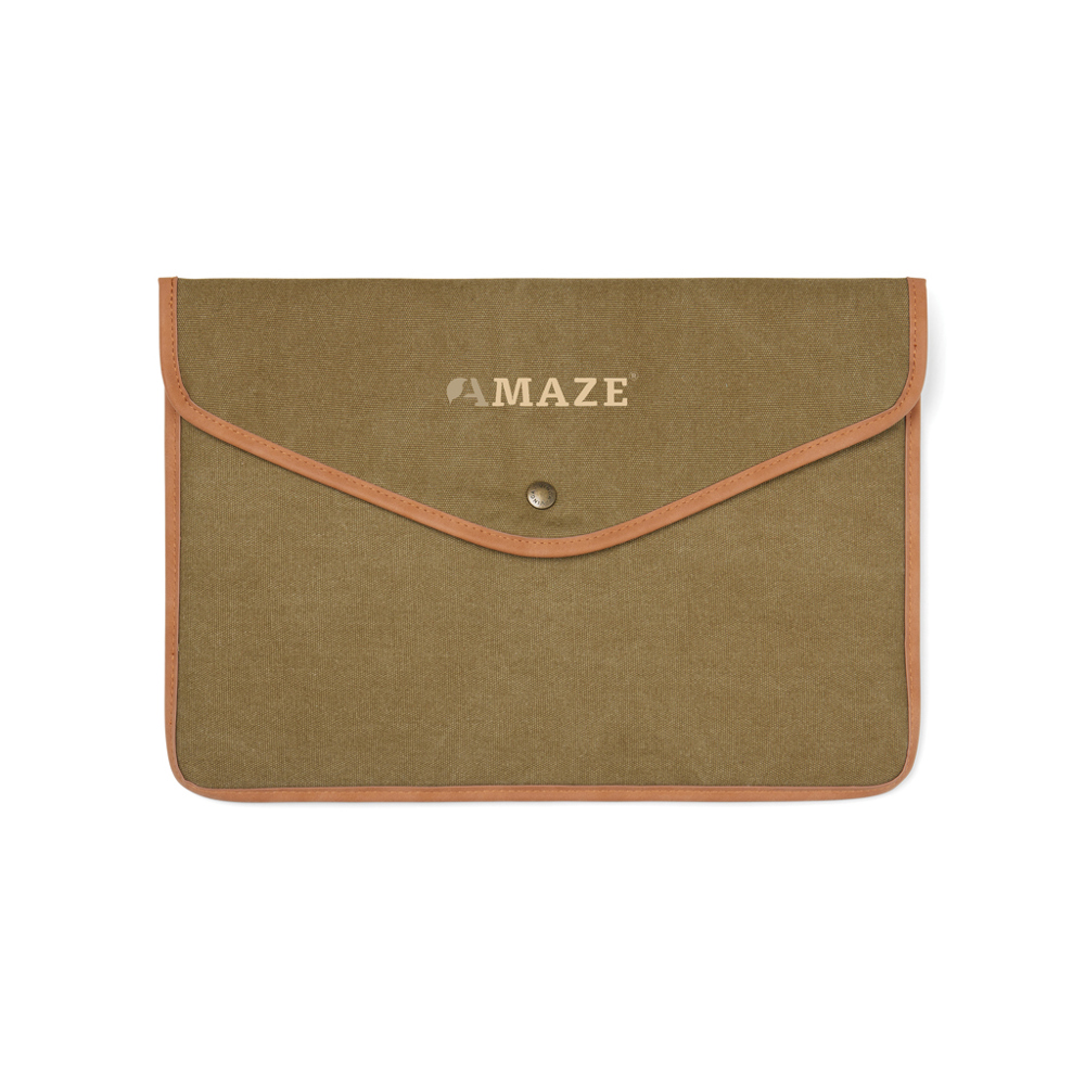 VINGA Bosler GRS recycled canvas 16" laptop sleeve