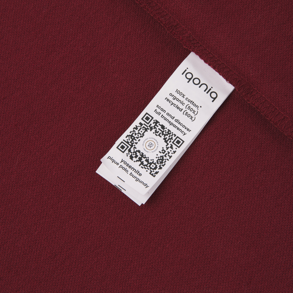 IQONIQ Yosemite gerecycled katoen pique polo