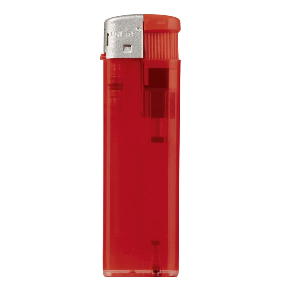 Aansteker Torpedo transparant - Transparant / Rood