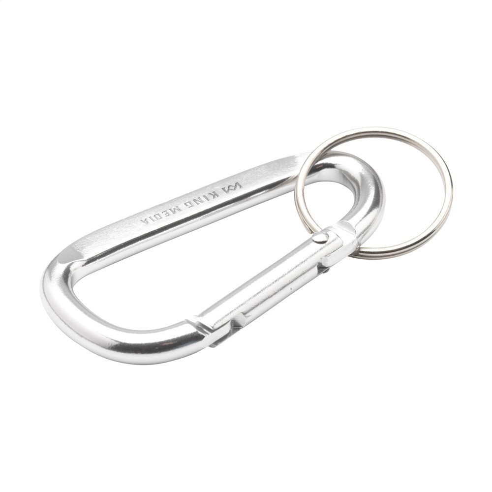 Carabiner GRS Recycled Alu karabijnhaak - zilver