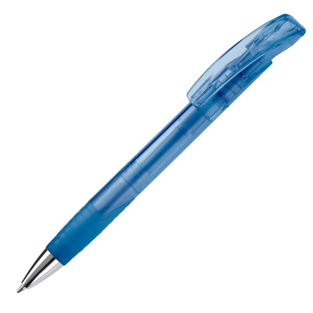 Balpen Zorro transparant - Transparant / Blauw