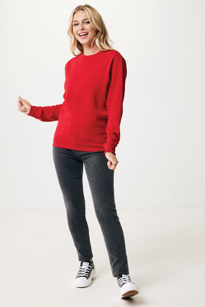 IQONIQ Etosha lichtgewicht gerecycled katoen sweater