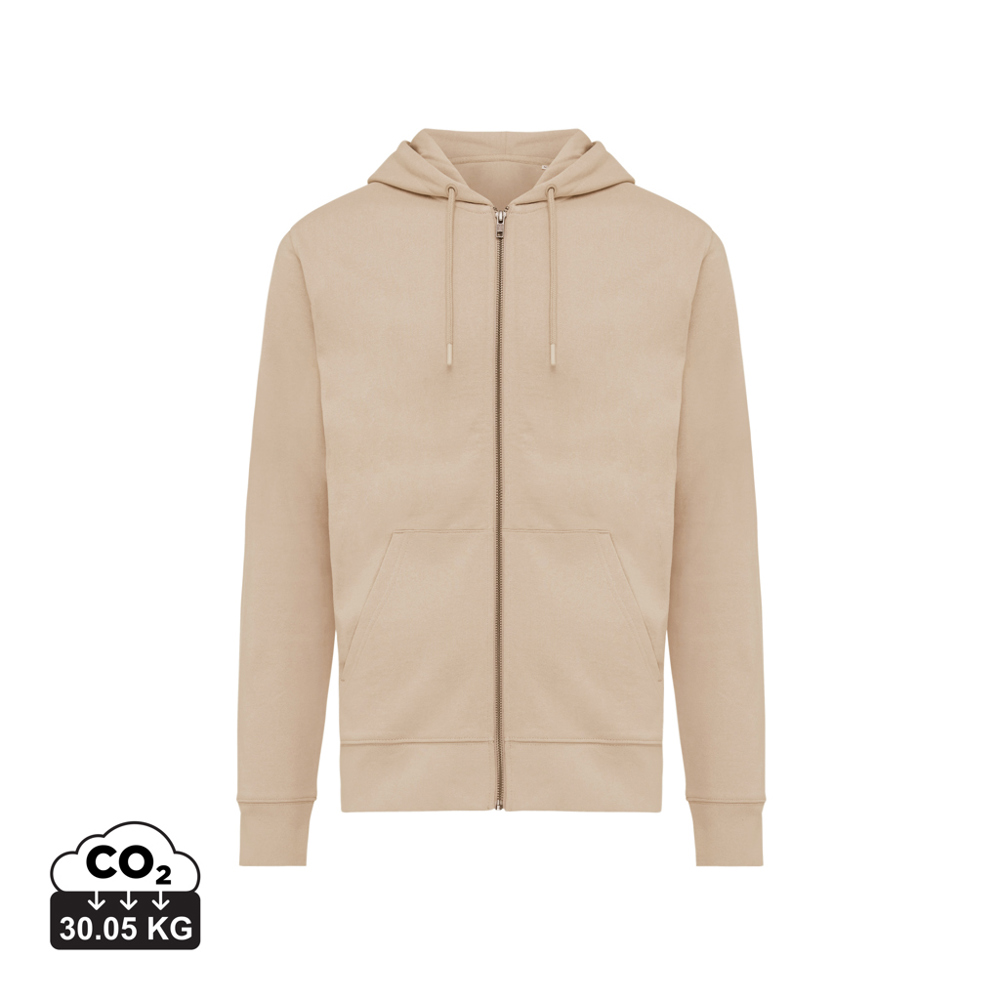 IQONIQ Abisko gerecycled katoen hoodie met rits