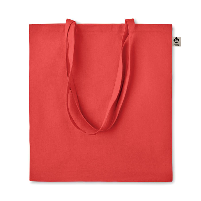 ZIMDE COLOUR - Organisch Katoen Tas - Rood
