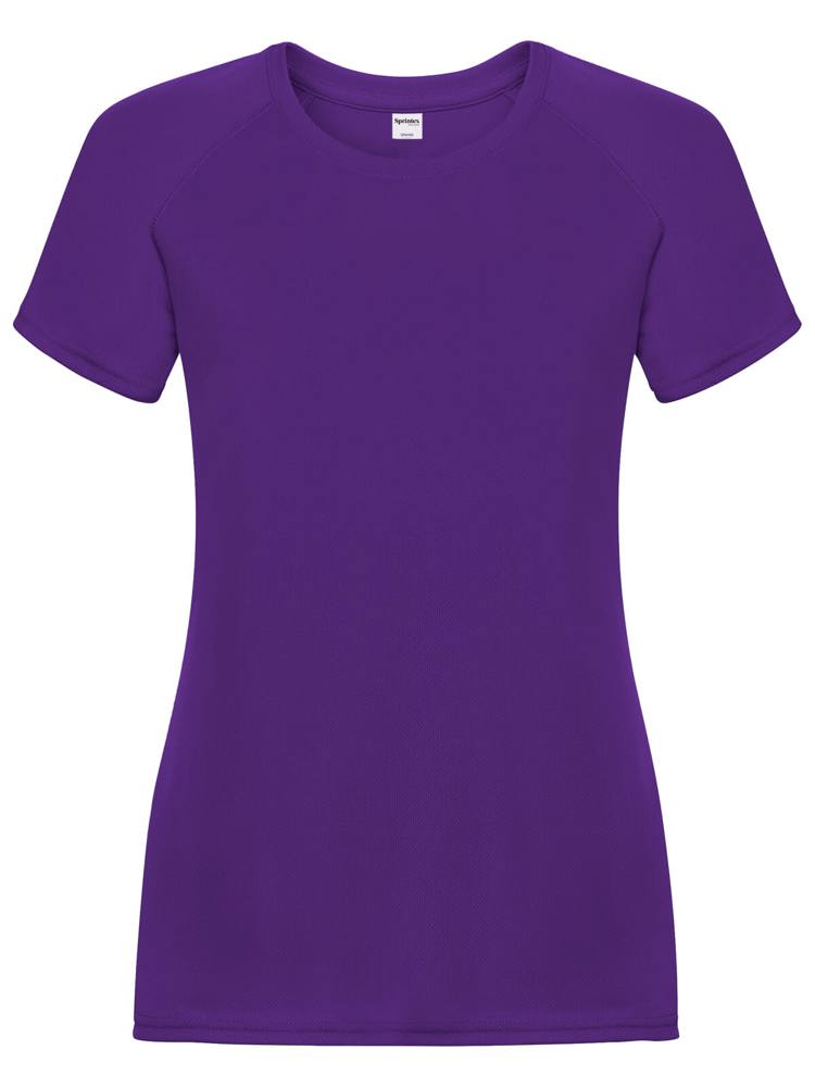 SP Run dames sportshirt, 140 g/m² - Paars