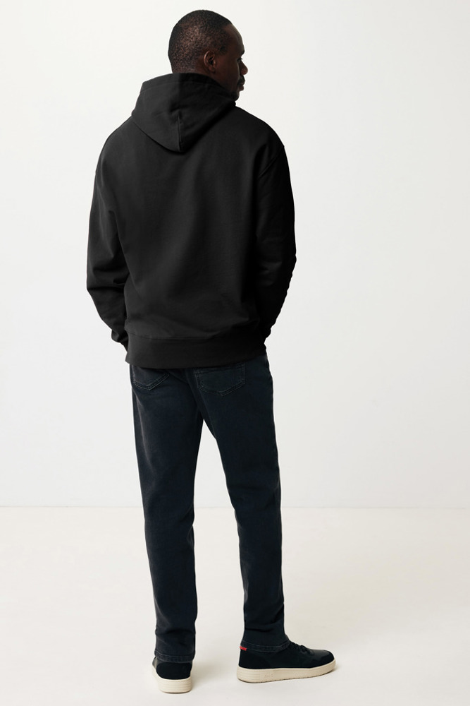 IQONIQ Yoho gerecycled katoen relaxed hoodie