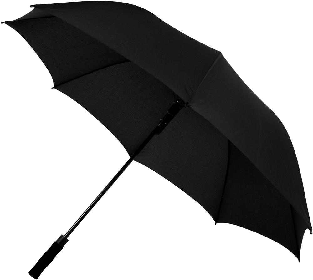 FALCONE - Golfparaplu - Automaat - Windproof - 130 cm - Zwart