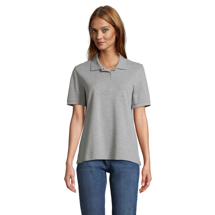 PACIFIC WOMEN - PACIFIC DAMES POLO - Grijs Gemêleerd 2