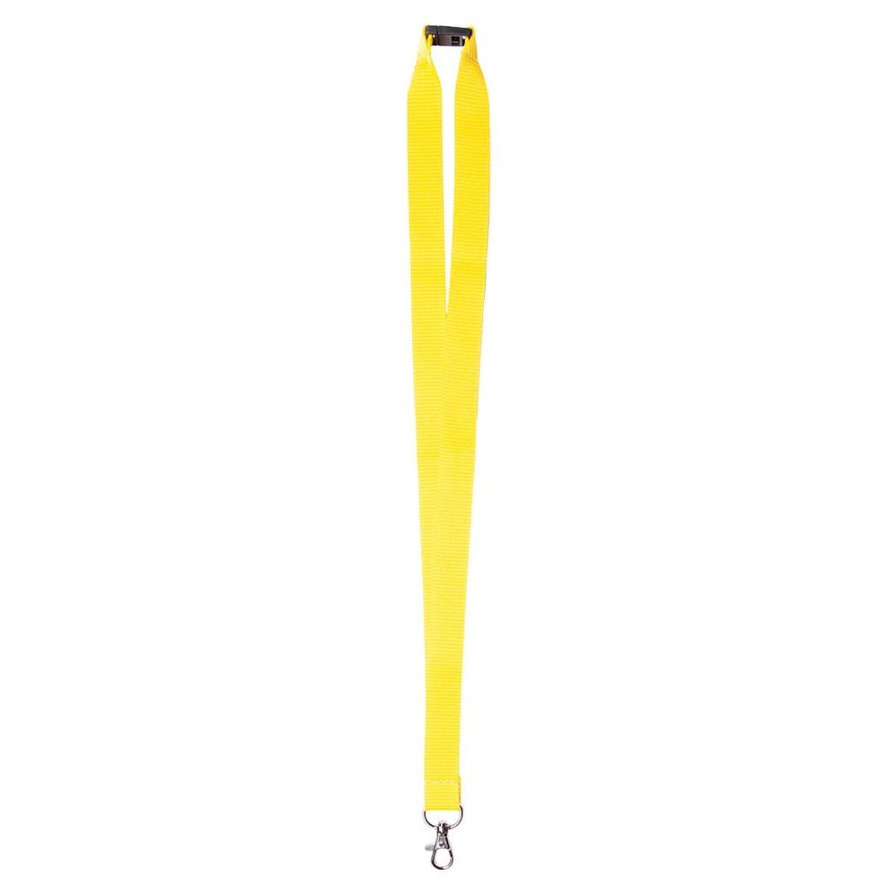 Neklint 2 cm met safetybreak - Geel (PMS 101c) / Geel