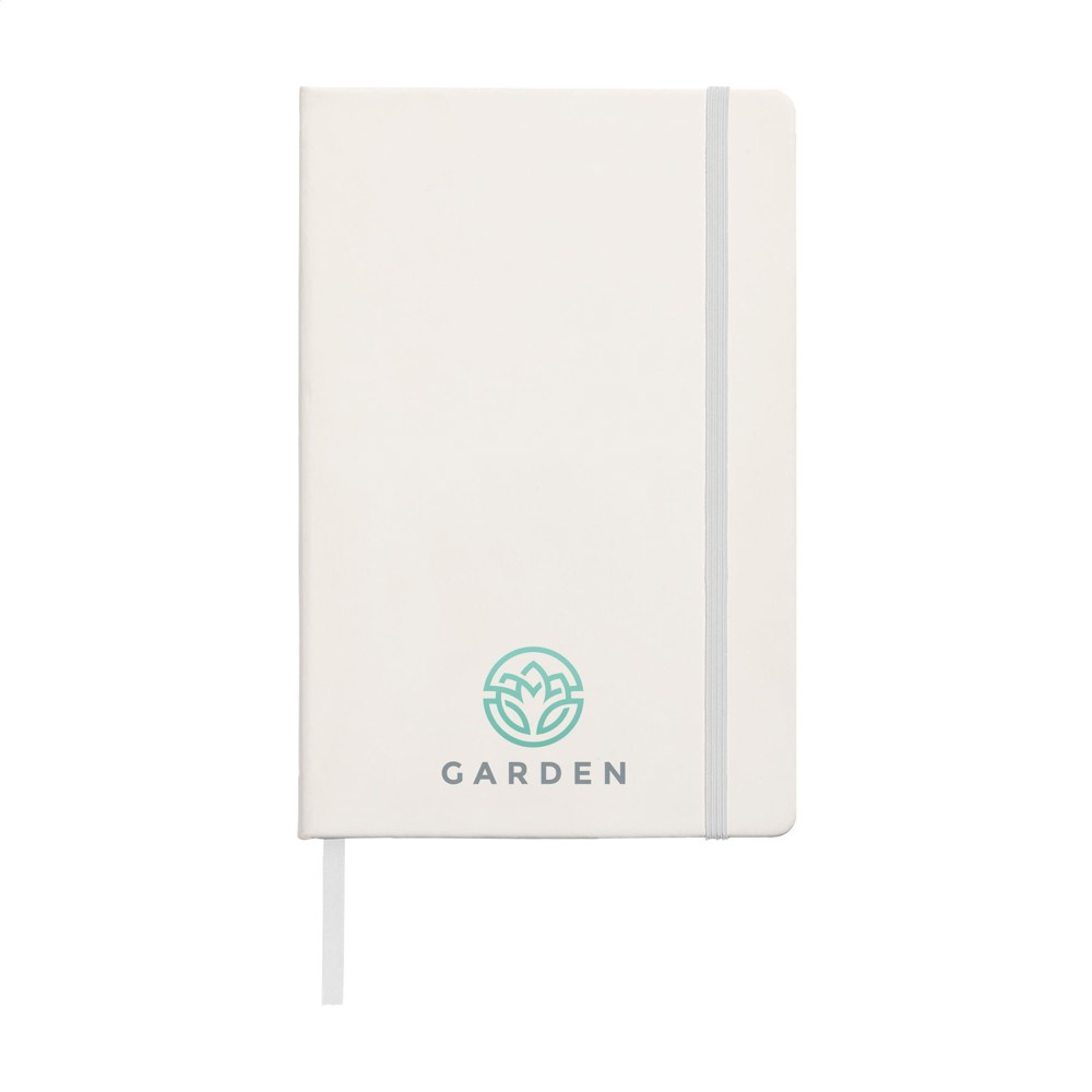 Note Notebook A5 notitieboek - wit (± PMS White)