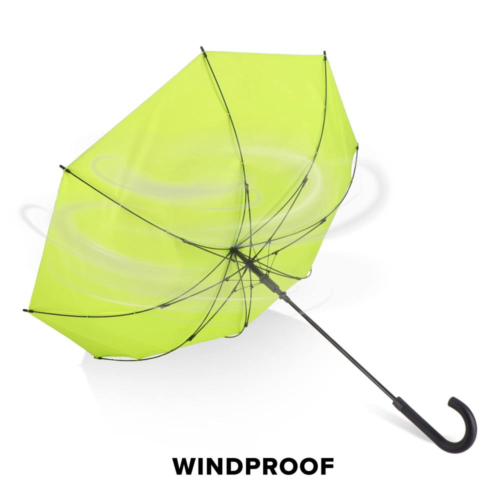 Verdure 190T Pongee 23" Winddichte haakparaplu Auto open