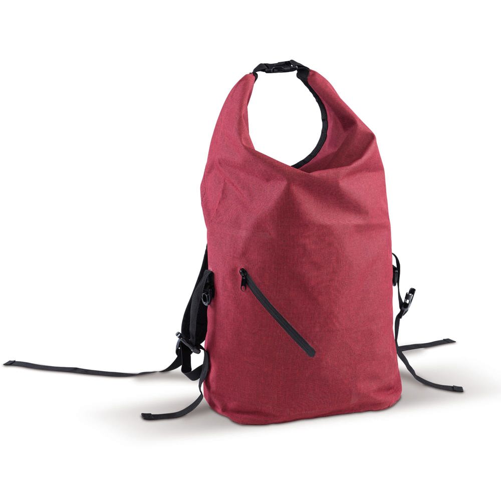 Rugzak waterdicht polyester 300D 20-22L - Donker Rood