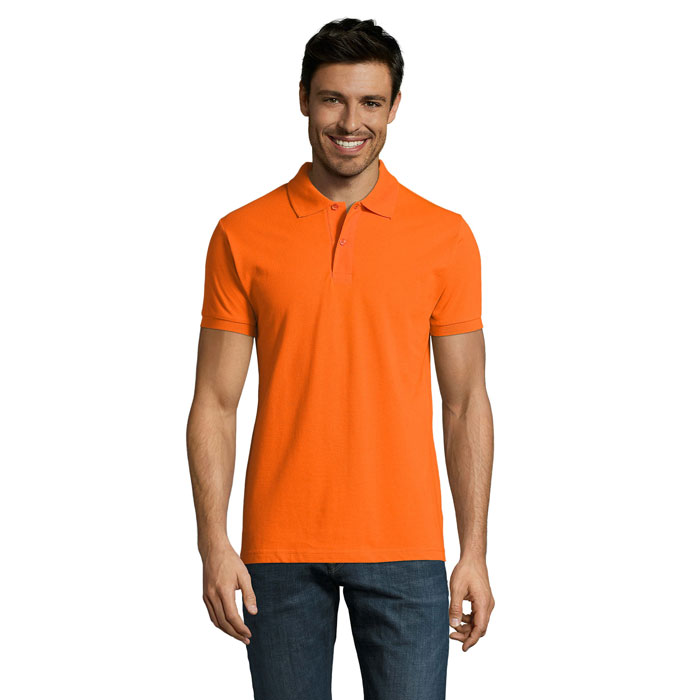 PERFECT MEN - PERFECT HEREN Polo 180g - Oranje
