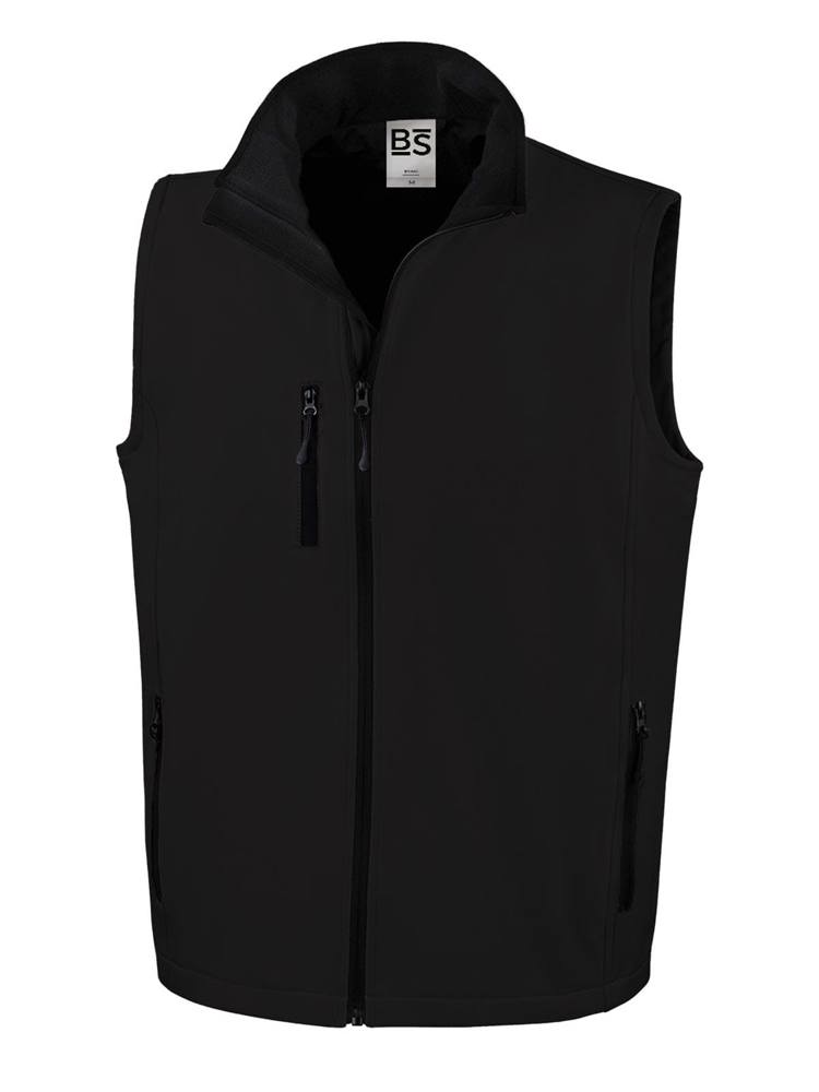 BS Traveller softshell bodywarmer, 275 gr/m²