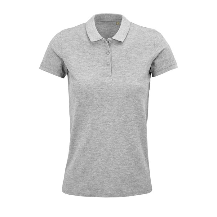 PLANET WOMEN - PLANET DAMES Polo 170g - Grijs Gemêleerd 2