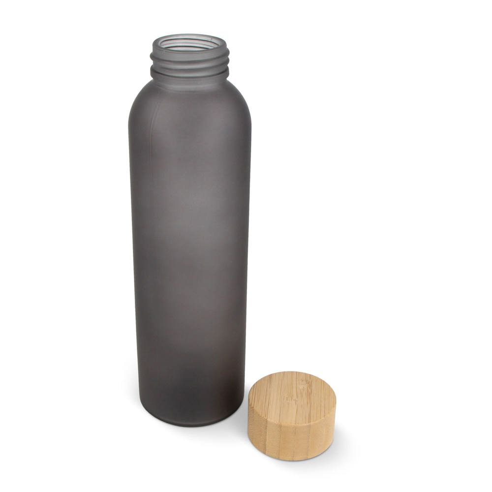 Waterfles glas &amp; bamboe 500ml