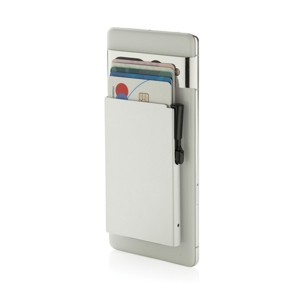 Standard aluminium RFID magnetic telefoon kaarthouder