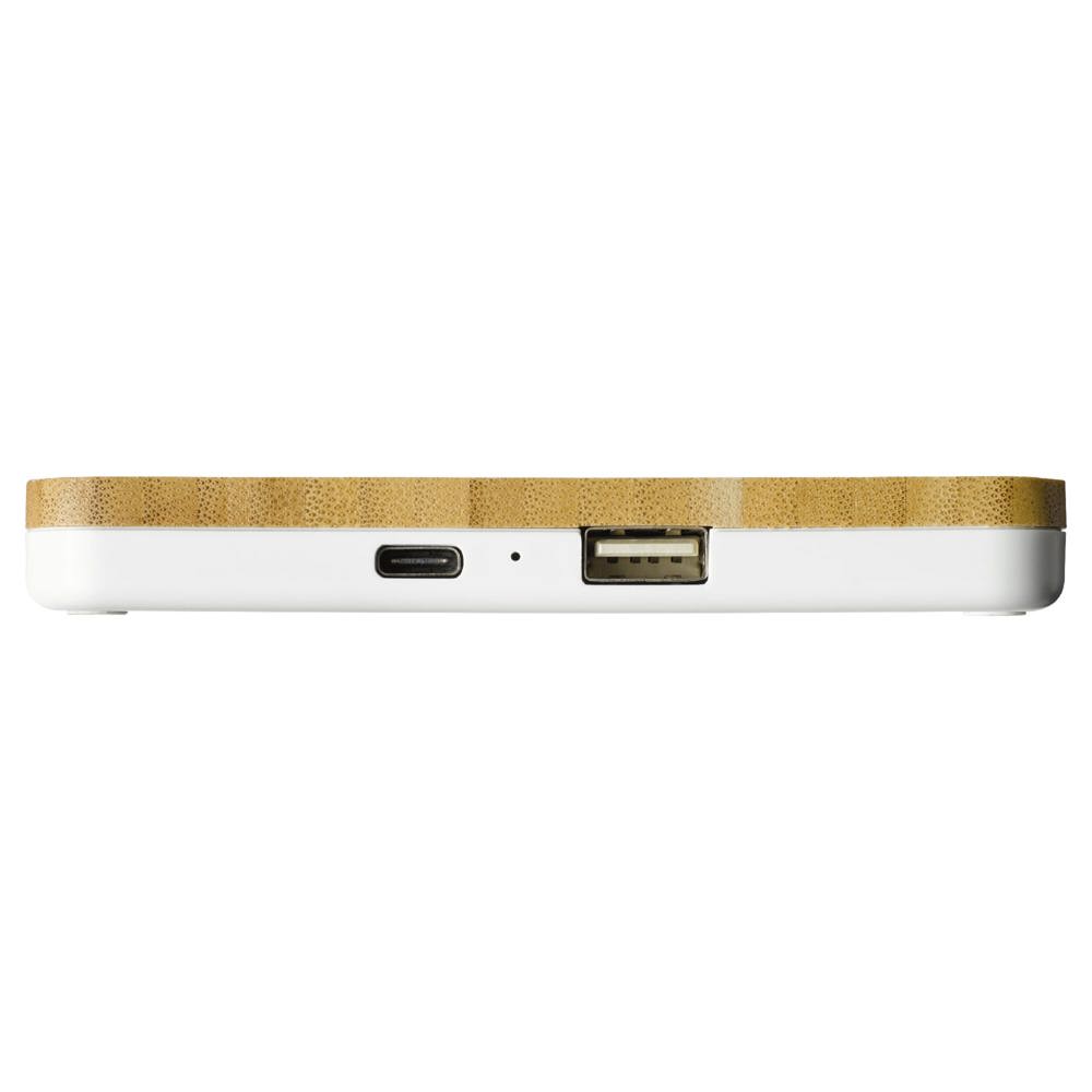 Draadloos oplaadstation bamboe 5W