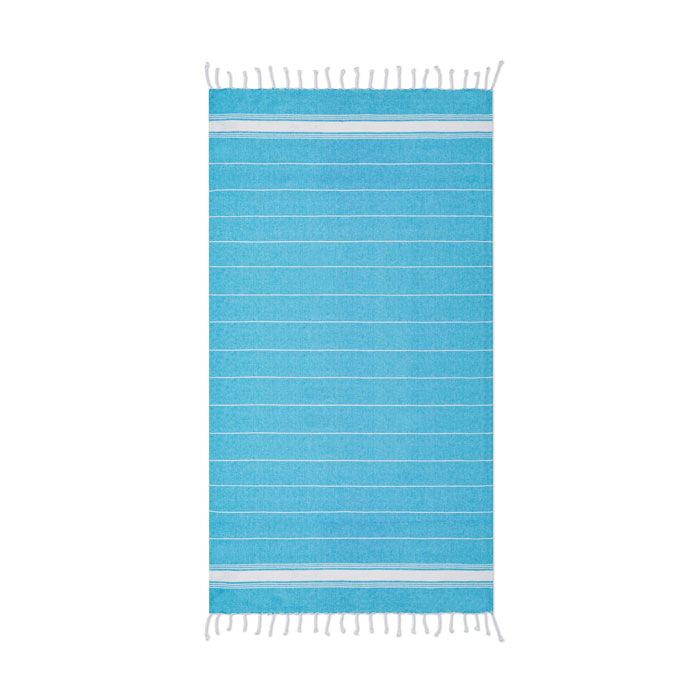 MALIBU - Katoenen hamamdoek - Turquoise
