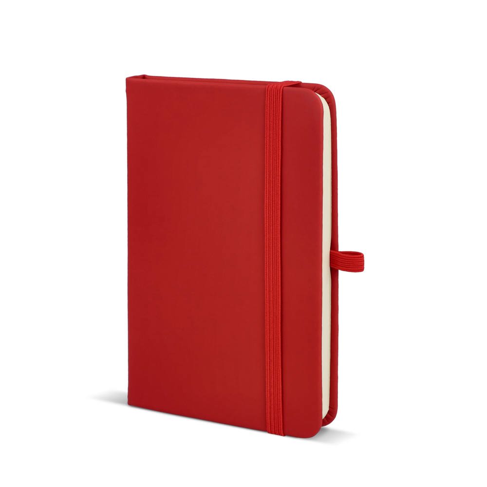PU-Notitieboekje Sora A6 - rood