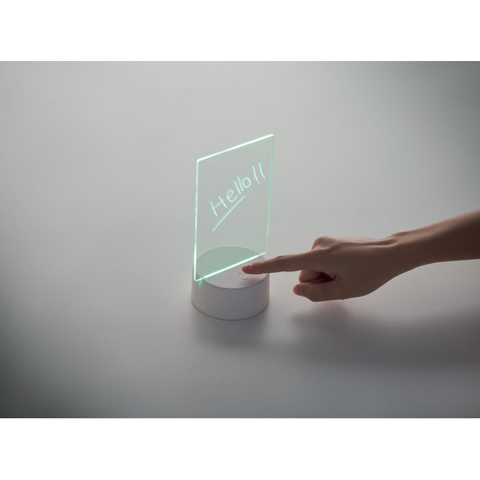 LEDMEMO - Verlicht LED memobord