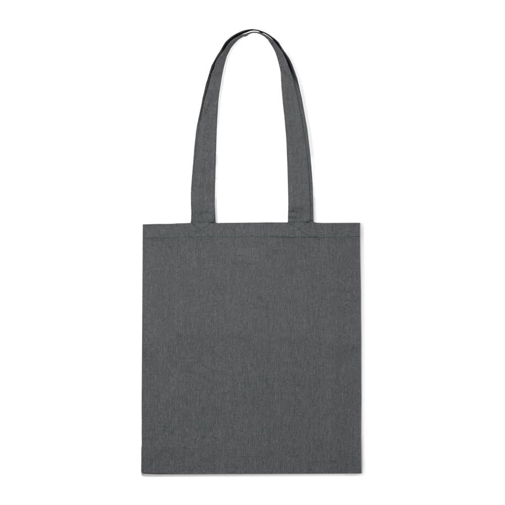 Schoudertas recycled katoen 140g/m² 38x42x10cm